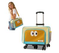 PETCUTE Transportín Extensible para Gato y Perro, Bolsa de Transporte Plegable y Transpirable, Bolsa Viaje para Gatos con Correa al Hombro y Cojín Lavable,Ideal para Automóvil/Compras/Aire Libre