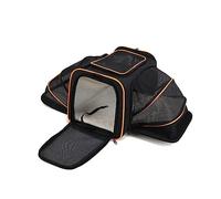 PETCUTE Transportín Gato Perro Extensible, Bolsa de Transportar Mascotas, Aprobado por aerolínea,Plegable Transportín Perro Pequeño con Colchón Suave y Hebilla de Seguridad,para Coche, Avión, Viaje