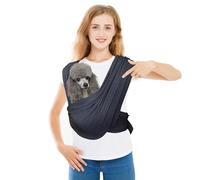 PETCUTE Transportín para Perros Pequeño,Lavable,Bandolera Ajustable para Perro Pequeño,Manos Libres,Algodón,Transpirable,Bolsa de Hombro para Mascotas,Suave y Seguro,Bolso Perro Pequeño hasta 9 kg