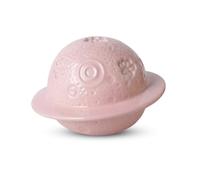 PETCUTE Urna Cenizas Perro,Forma del Planeta,Caja de Cerámica de Recuerdo de Urna para Mascotas,Urnas para Mascotas,Perros Pequeño,Gatos(Rosa)