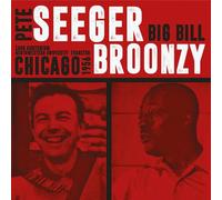 Pete Seeger and Big Bill Broonzy - Cahn Auditorium, Northwestern University, Evanston, Chicago 1956