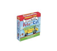Pete the Cat 12-Book Phonics Fun!: Includes 12 Mini-Books Featuring Short and Long Vowel Sounds (My First I Can Read)