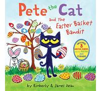 Pete the Cat: Bandido de la cesta de Pascua – Incluye póster, pegatinas y tarjetas