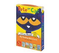 Pete the Cat: Big Reading Adventures: 5 Far-Out Books in 1 Box! (Pete the Cat: My First I Can Read!)