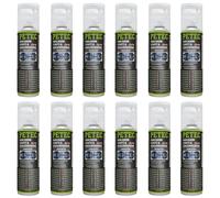 Petec 12x Protección de Espacios Huecos & -konservierung Spray 500ml