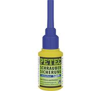 Petec 91010 Fijado de Tornillos, Resistencia Media, 10 g | Adhesivo fuerte para tornillos para tuercas, pernos y tamaños de rosca hasta M36 para asegurar y sellar. 91010