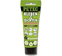 Petec 94270 Power Fix Pegamento para Montaje, 80 ml, Color Negro