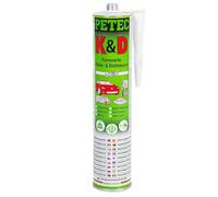 PETEC Adhesivo y masilla carrocería 94530 – 310 ml, blanco