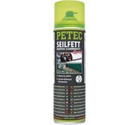 PETEC 2x 500ml / Drahtseil- Y Zahnradfett Spray Lubricante Cadenas