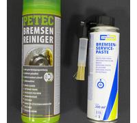 Petec Limpiador Del Freno Entfetter 500ml + Cartechnic Pasta de Montaje 200ml