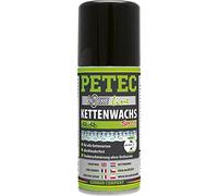 PETEC Spray de cera para cadena de bicicleta, 100 ml, lubricación en seco, cadena de bicicleta, para bicicleta de carretera y cuidado de cadenas 70520