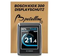 Petellow Funda protectora para Bosch Kiox 300 Display - Protector de pantalla para bicicleta eléctrica Kiox 300 contra arañazos y golpes - Transparente Protección Carcasa Carcasa
