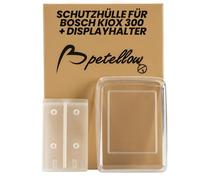 Petellow Juego de Fundas Protectoras para Bosch Kiox 300 y Soporte de Pantalla - Compatible Con Bosch Kiox 300(BHU3600) y Funda para Agarre de Smartphone (BSP3200d)