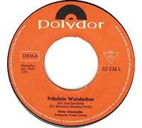 PETER ALEXANDER - Fräulein Wunderbar / Mit der Liebe spielt man nicht (7" Vinyl Single 1965)( Polydor 52526)