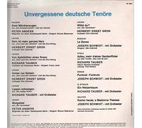 Peter Anders, Richard Tauber, Joseph Schmidt,.. - Unvergessene Deutsche Tenöre [Vinyl LP] [Vinyl LP]