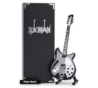 Peter Buck - Guitarra en miniatura - Regalos musicales - Adorno hecho a mano