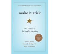 Peter C. Brown Henry L. Roediger III Mark A. McDaniel Make It Stick (Tapa dura)