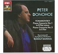 Peter Donohoe, piano - Tchaikovsky: Piano Concertos Nos. 1 & 3 (UK Import)