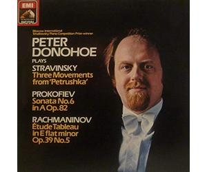 Peter Donohoe - Plays Stravinsky, Prokofiev & Rachmaninov (UK 1982)