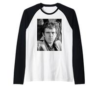Peter Gabriel de Génesis Foto de Allan Ballard Camiseta Manga Raglan