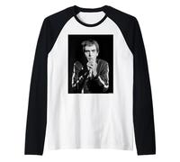 Peter Gabriel Genesis Frontman por Allan Ballard Camiseta Manga Raglan