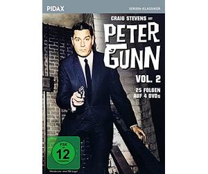 Peter Gunn, Vol. 2 / Weitere 25 Folgen der Kult-Krimiserie mit Craig Stevens (Pidax Serien-Klassiker) [Alemania] [DVD]