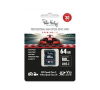 Peter Hadley Prof. de alta velocidad 64GB UHS-I SDXC Cl10, U3, V30 (100/95 MB/s)