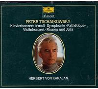 Peter I. Tschaikowski - Klavierkonzert B-Moll/Pathetique/Romeo & Julia/Violinkonzert (Karajan) (2CD)