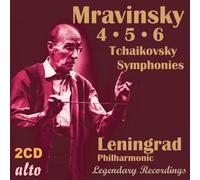 Tchaikovski : Symphonies n° 4-6. Mravinski.