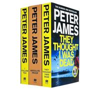 Peter James 3 Books Collection Set (Absolute Proof, I Follow You & They Thought I Was Dead: Sandy's Story [Hardback])