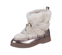 Peter Kaiser Botas para mujer 76230 en piel rugosa dorada