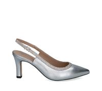 Peter Kaiser Zapatos de tacón para Mujer 79641 en Piel Lisa Plateada