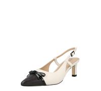 PETER KAISER Zapatos destalonado negro / offwhite 38,5 negro / offwhite