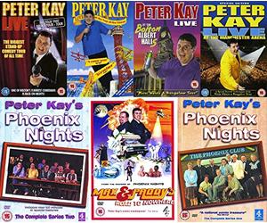Peter Kay's 7 DVD SET- Live At The Bolton Albert Hall - Live at Manchester Arena - Live at the Top of the Tower - The Tour That Didn't Tour Plus Max & Paddy - Phoenix Nights Season 1 & 2