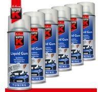 Peter Kwasny Auto K 6 X 400 Ml Liquid Gum Spray Pintura Tuning Incoloro