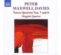 Peter Maxwell D Naxos Quartets Nos. 7 and 8 (Maggini Qua (CD) (Importación USA)