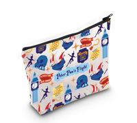 Peter Movie Inspired Gift Neverland Trip Gift Pan's Flight - Bolsa de maquillaje con cremallera para fanáticos de cuentos de hadas, Bolsa para volar