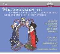 Peter P. Pachl Melodramen III: Vampyrkatze Und Walzerfei (CD) (Importación USA)