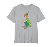 Peter Pan Classic Camiseta, Hombre tallas grandes, Gris Jaspeado, 6X Alto