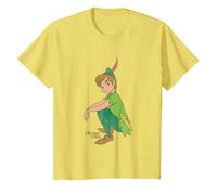 Peter Pan Classic Camiseta, Niños, Limón, 3 años