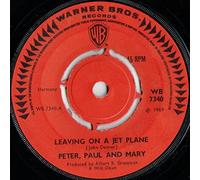 Peter, Paul & Mary - Peter, Paul & Mary , - Leaving On A Jet Plane - Warner Bros. Records - WB 7340