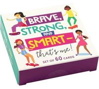 Peter Pauper Press Brave, Strong, and Smart That's Me! (Inspirational Card Deck, 60 Cards)