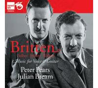 Peter Pears y Julian Bream – Britten, Seiber, Fricker, Walton: Música para voz y guitarra – CD