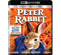 Peter Rabbit (4K UHD Blu-ray) Rose Byrne Domhnall Gleeson (Importación USA)