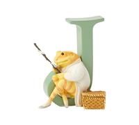Peter Rabbit, Figura de rana pescando y Letra "J" para colgar, Home Deco, Enesco