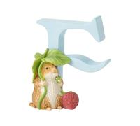 Peter Rabbit, Figura de ratoncito y Letra "F" para colgar, Home Deco, Enesco