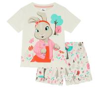 Peter Rabbit - Lily Frilly - Pijama de Manga Corta para Niños - 100% Algodón - 3-4 Años: 104cm