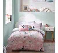 Peter Rabbit™ Sleepy Head - Juego de Funda de edredón Individual, poliéster, algodón, Rosa