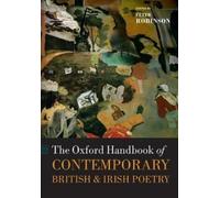 Peter Robinson The Oxford Handbook of Contemporary British and Iri (Tapa blanda)