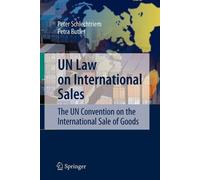 Peter Schlechtriem Petra Butler UN Law on International Sales (Tapa blanda)